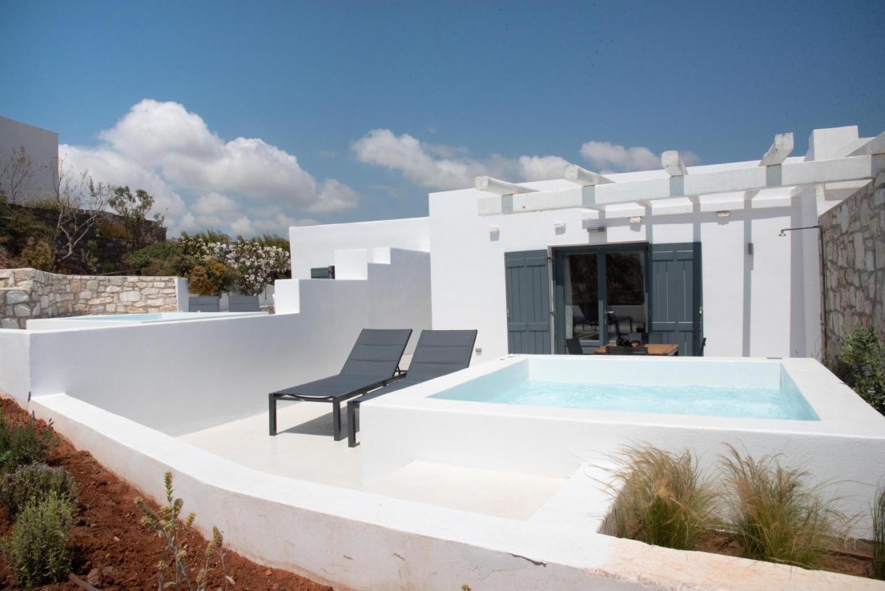White New 1Bd House With Private Jacuzzi In Isterni Villa Isterni  Esterno foto
